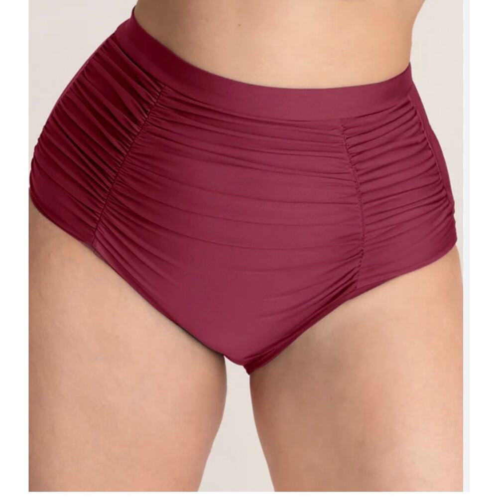 Brand New Shapermint Essentials Women's Large High Waisted Control Bikini Bottom